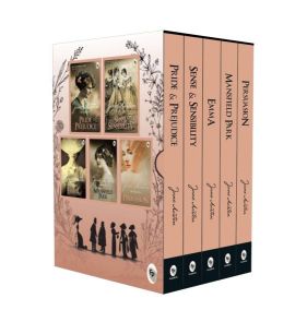 Finger Print Greatest Works of Jane Austen (Set of 5 Books)